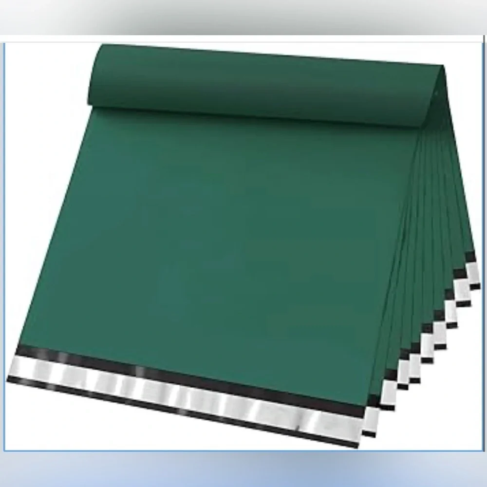 5 Count - 19x24 Polymailers (HUNTER GREEN, PLAIN)
